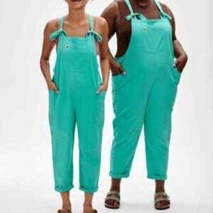 Luna Dungaree: ORGANIC COTTON - Spearmint